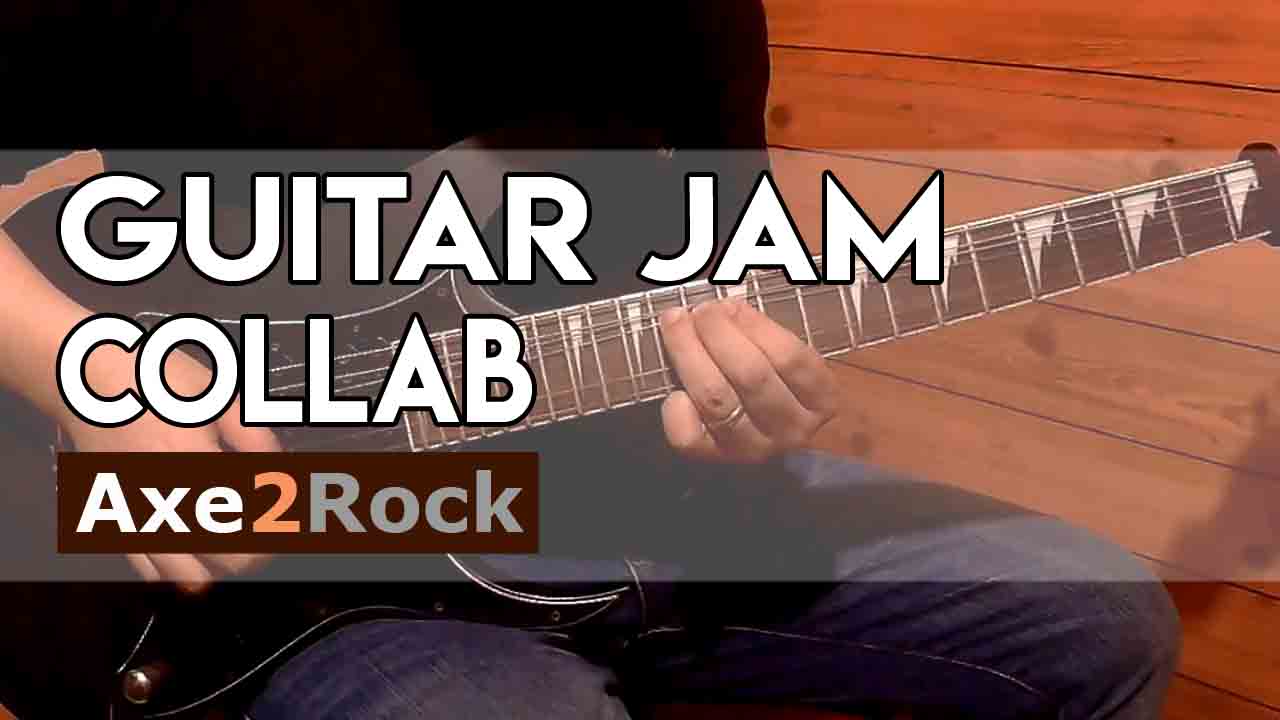 Guitar Jam Collab using my Ibanez350ex and Amplitube 4