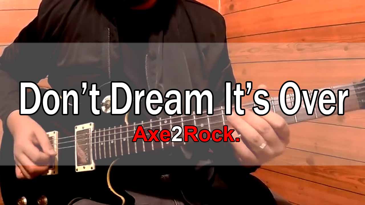 Harmony in Strings: Guitar Tribute to Crowded House's 'Don't Dream It's Over